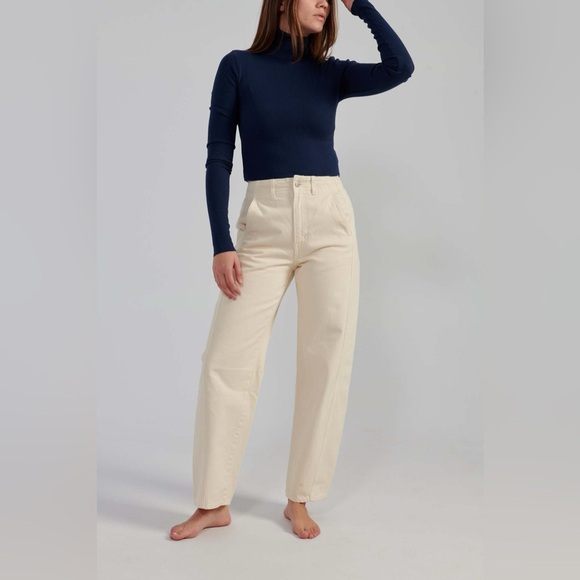Apiece Apart Meridian Pant in Ecru - size 2/26 - Picture 1 of 10